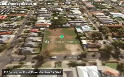Satellite image for  128 Folkestone Road, Dover Gardens SA 5048