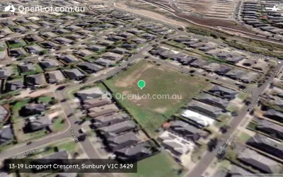 Satellite image for  13-19 Langport Crescent, Sunbury VIC 3429