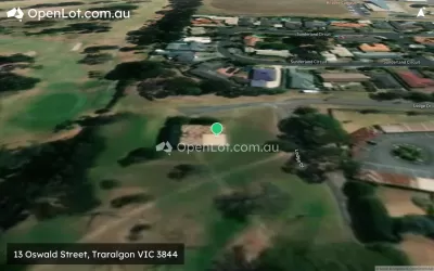 Satellite image for  13 Oswald Street, Traralgon VIC 3844