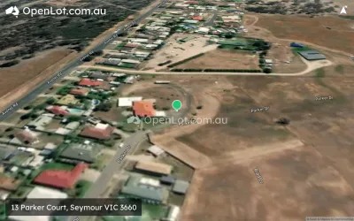 Satellite image for  13 Parker Court, Seymour VIC 3660