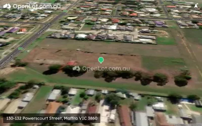 Satellite image for  130-132 Powerscourt Street, Maffra VIC 3860
