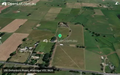 Satellite image for  130 Dollarburn Road, Warragul VIC 3820