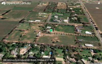 Satellite image for  130 Milawa-bobinawarrah Road, Milawa VIC 3678