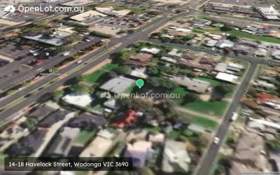 Satellite image for  14-18 Havelock Street, Wodonga VIC 3690