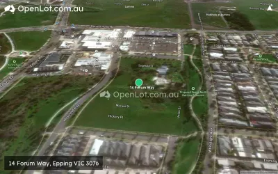 Satellite image for  14 Forum Way, Epping VIC 3076
