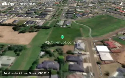 Satellite image for  14 Manallack Lane, Drouin VIC 3818