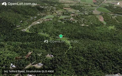 Satellite image for  141 Telford Road, Strathdickie QLD 4800