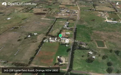 Satellite image for  142-158 Lysterfield Road, Orange NSW 2800