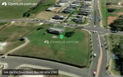Satellite image for  144 Old Pitt Town Road, Box Hill NSW 2765
