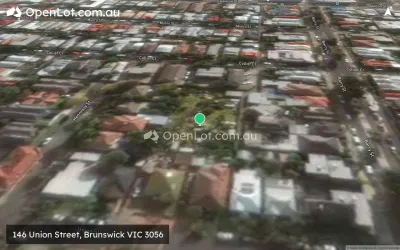 Satellite image for  146 Union Street, Brunswick VIC 3056