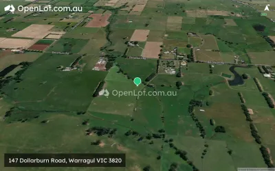 Satellite image for  147 Dollarburn Road, Warragul VIC 3820