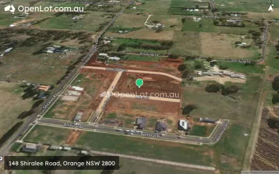 Satellite image for  148 Shiralee Road, Orange NSW 2800