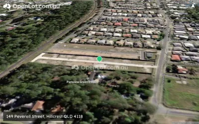 Satellite image for  149 Peverell Street, Hillcrest QLD 4118