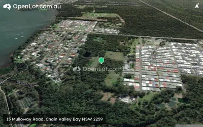 Satellite image for  15 Mulloway Road, Chain Valley Bay NSW 2259