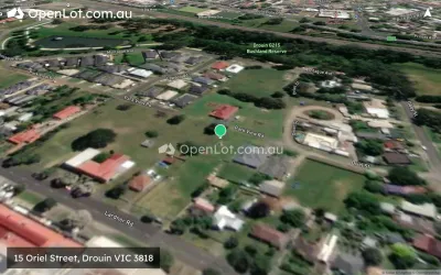 Satellite image for  15 Oriel Street, Drouin VIC 3818