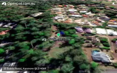Satellite image for  15 Scenic Road, Kenmore QLD 4069