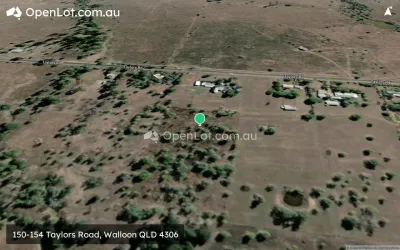 Satellite image for  150-154 Taylors Road, Walloon QLD 4306