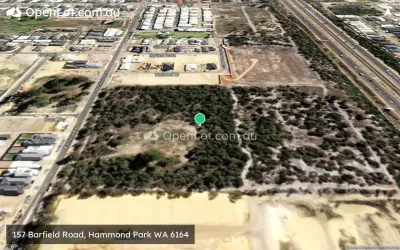 Satellite image for  157 Barfield Road, Hammond Park WA 6164
