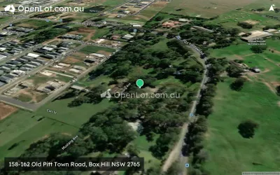 Satellite image for  158-162 Old Pitt Town Road, Box Hill NSW 2765