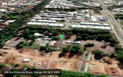 Satellite image for  158-164 Kinsellas Road, Mango Hill QLD 4509