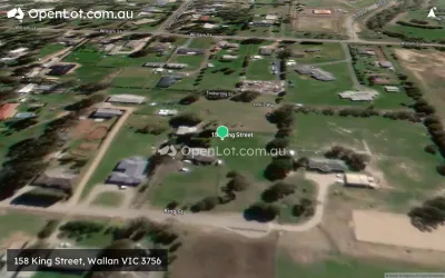 Satellite image for  158 King Street, Wallan VIC 3756