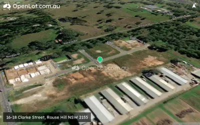 Satellite image for  16-18 Clarke Street, Rouse Hill NSW 2155