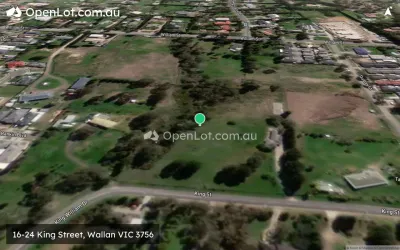 Satellite image for  16-24 King Street, Wallan VIC 3756