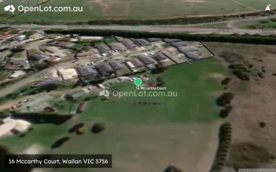 Satellite image for  16 Mccarthy Court, Wallan VIC 3756