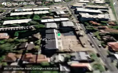 Satellite image for  161-167 Adderton Road, Carlingford NSW 2118