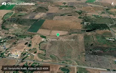 Satellite image for  163 Teviotville Road, Kalbar QLD 4309