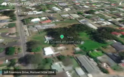 Satellite image for  168 Freemans Drive, Morisset NSW 2264