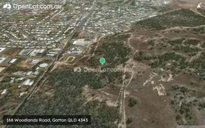 Satellite image for  168 Woodlands Road, Gatton QLD 4343