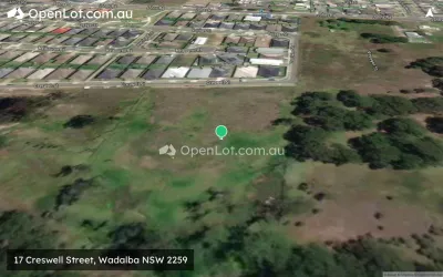 Satellite image for  17 Creswell Street, Wadalba NSW 2259