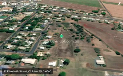 Satellite image for  17 Elizabeth Street, Childers QLD 4660
