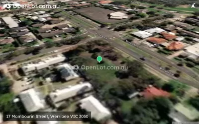 Satellite image for  17 Mambourin Street, Werribee VIC 3030