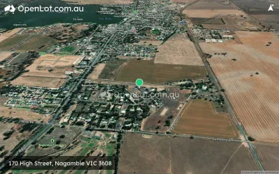 Satellite image for  170 High Street, Nagambie VIC 3608