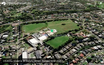 Satellite image for  171 Kirby Street & 24 Dorahy Street, Dundas NSW 2117