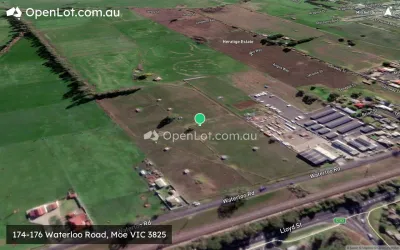 Satellite image for  174-176 Waterloo Road, Moe VIC 3825