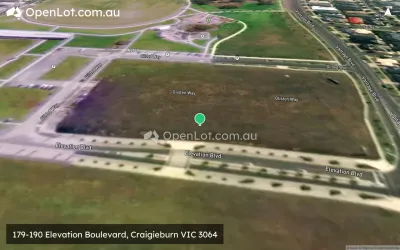 Satellite image for  179-190 Elevation Boulevard, Craigieburn VIC 3064