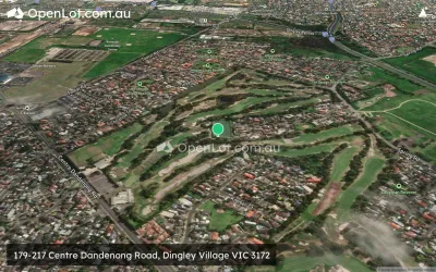 Satellite image for  179-217 Centre Dandenong Road, Dingley Village VIC 3172