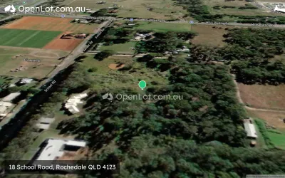 Satellite image for  18 School Road, Rochedale QLD 4123