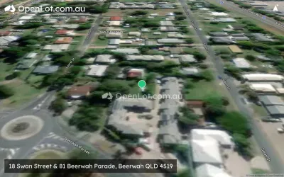 Satellite image for  18 Swan Street & 81 Beerwah Parade, Beerwah QLD 4519