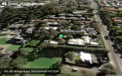 Satellite image for  183-185 Wonga Road, Warranwood VIC 3134