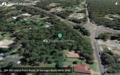 Satellite image for  189-193 Island Point Road, St Georges Basin NSW 2540