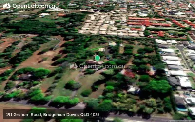 Satellite image for  191 Graham Road, Bridgeman Downs QLD 4035
