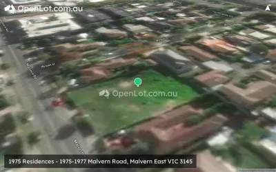 Satellite image for  1975 Residences - 1975-1977 Malvern Road, Malvern East VIC 3145