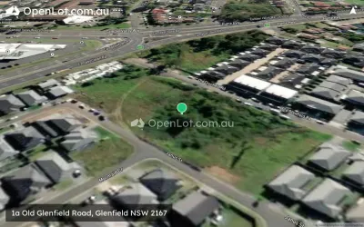 Satellite image for  1a Old Glenfield Road, Glenfield NSW 2167