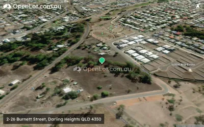 Satellite image for  2-26 Burnett Street, Darling Heights QLD 4350