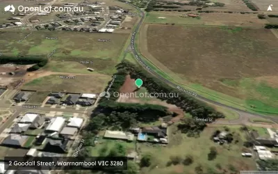 Satellite image for  2 Goodall Street, Warrnambool VIC 3280
