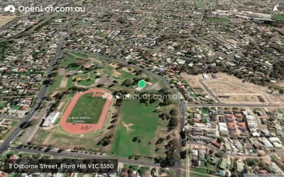 Satellite image for  2 Osborne Street, Flora Hill VIC 3550